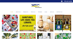 Desktop Screenshot of mbcdrinks.com.au